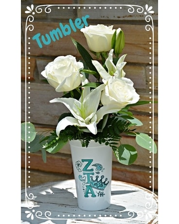Zeta Tau Alpha Flower Arrangement