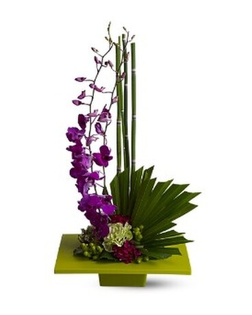 Zen Artistry Flower Arrangement