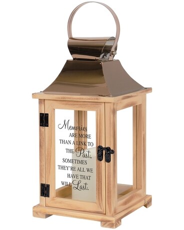 Memories Lantern Flower Arrangement