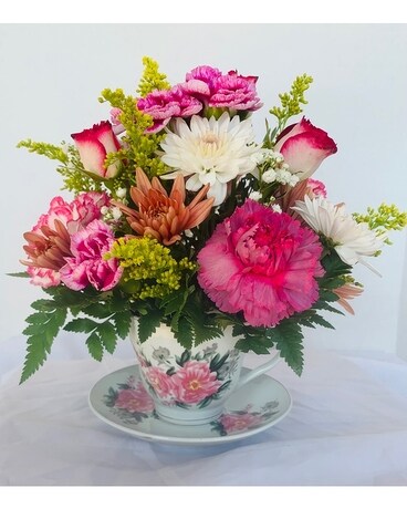 Teatime Bouquet Flower Arrangement