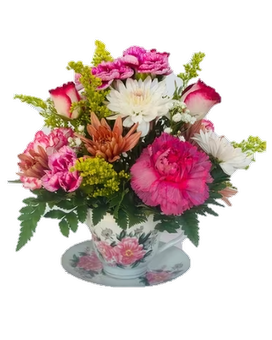 Teatime Bouquet Flower Arrangement