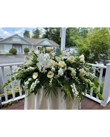 Amazing Grace Casket Spray Funeral Casket Spray Flowers