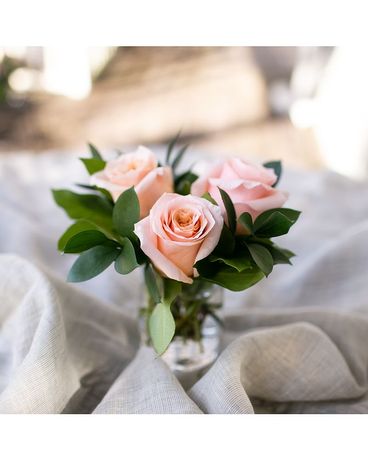 All About the Roses Centerpieces Flower Arrangement