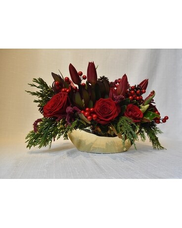 Wintry Wonder Flower Arrangement
