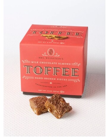 Milk Chocolate Almond Toffee, 8 oz Gifts