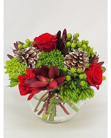 Merry & Bright Bouquet Flower Arrangement