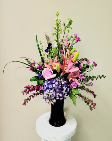 Purple Punch Flower Arrangement