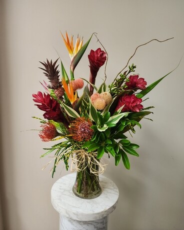Tropical Oasis Flower Arrangement