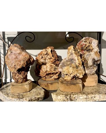 Quartz Fragments One of a kind Flower Arrangement