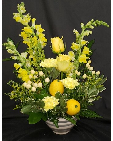 When Life Gives You Lemons Flower Arrangement