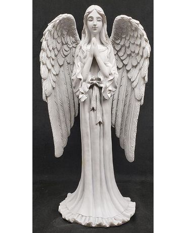 Angel 9 inches size,  inches height and  inches wide.