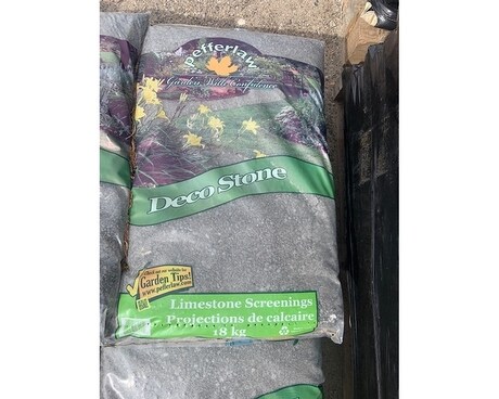 18kg Bagged Limestone Screenings Custom product