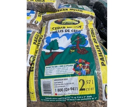 Bagged Natural Cedar Mulch Custom product