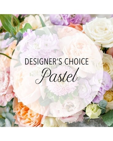 Pastels Designer Choice Flower Arrangement