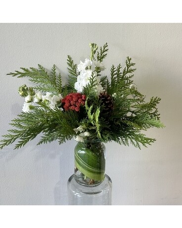 Red Nose Mini Flower Arrangement