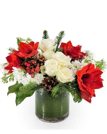 Fire and Ice Flower Arrangement