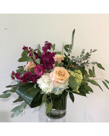Magentas Moods Flower Arrangement