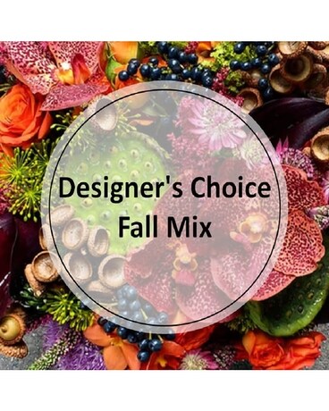 Designer Choice Fall Mix Flower Arrangement