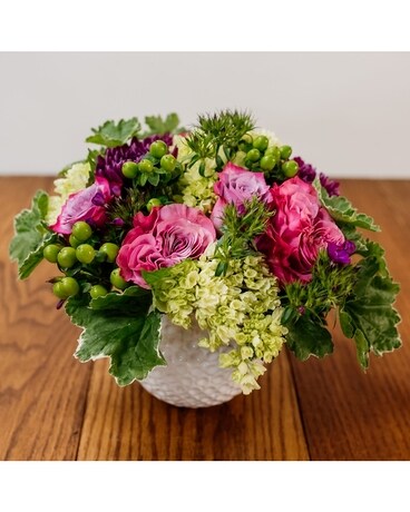 Violet Garden Flower Arrangement