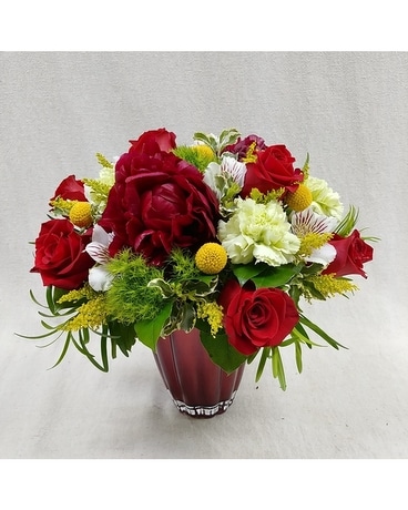 Mixed Arrangement - Peony Flower Arrangement