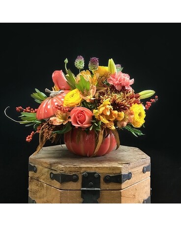Brilliant Autumn Flower Arrangement