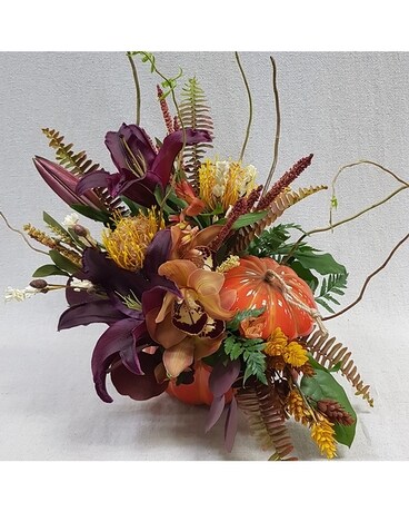 center-piece FALL Flower Arrangement