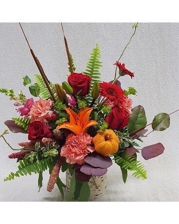 center-piece FALL Flower Arrangement