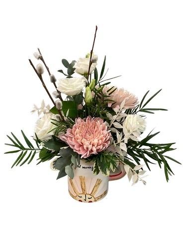 Strawberry Sunrise Flower Arrangement