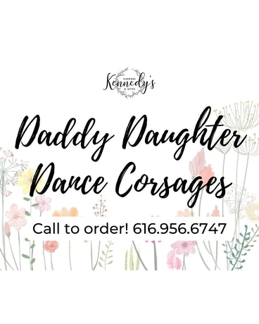 Daddy Daughter Corsages Flower Arrangement