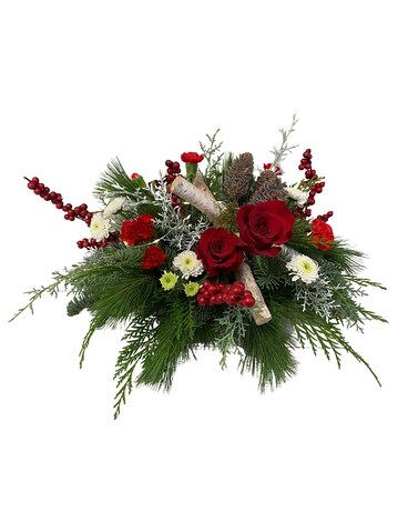 Holiday Celebration Flower Arrangement