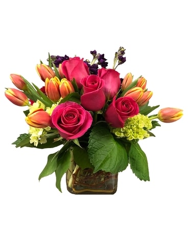 Spring Elegance Flower Arrangement