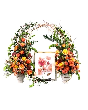 Floral Arch Flower Arrangement