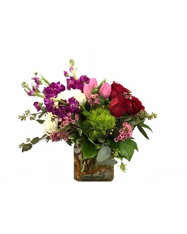 Romance in Bloom Flower Arrangement