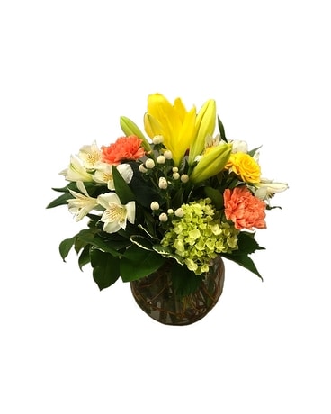 Splash of Citrus Flower Arrangement