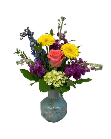 Color Splash Flower Arrangement