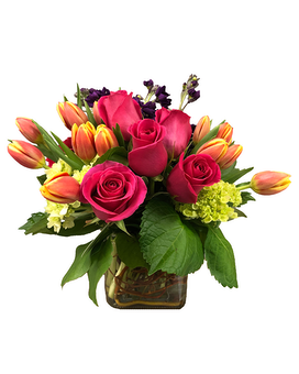 Spring Elegance Flower Arrangement