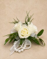 Kennedy's Classic Corsage - White in Grand Rapids MI - Kennedy's