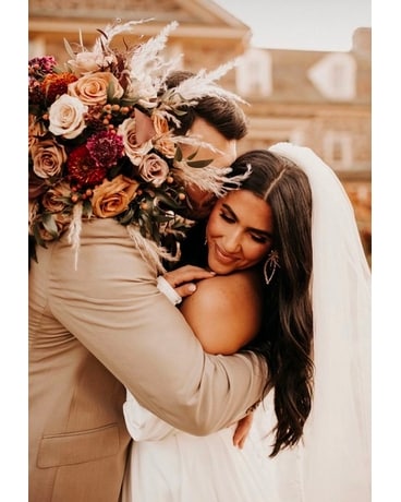 Custom Wedding Flower Arrangement