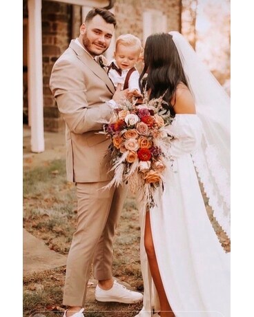 Custom Wedding Flower Arrangement