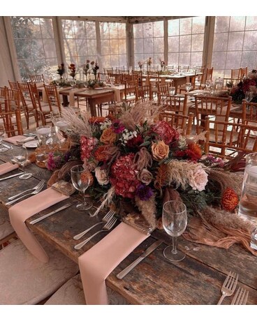 Custom Wedding Flower Arrangement