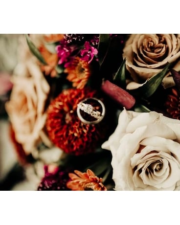 Custom Wedding Flower Arrangement