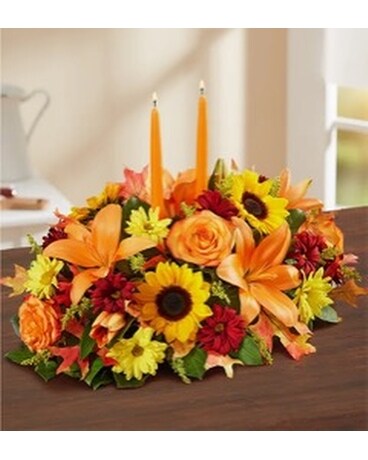 Fields of Europe Grand Centerpiece Flower Arrangement