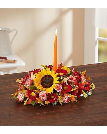 Fall Centerpiece Flower Arrangement