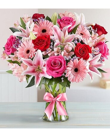 Romance Her Flower Arrangement
