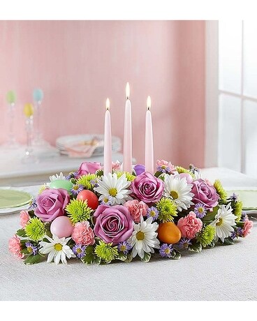 Easter Centerpiece Flower Arrangement