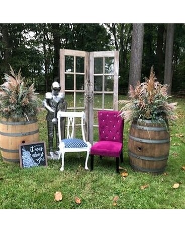 Kings & Queens Sit Here Flower Arrangement