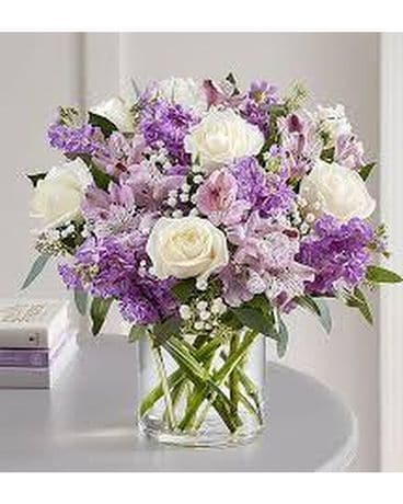 Lovely Lavender Medley Flower Arrangement