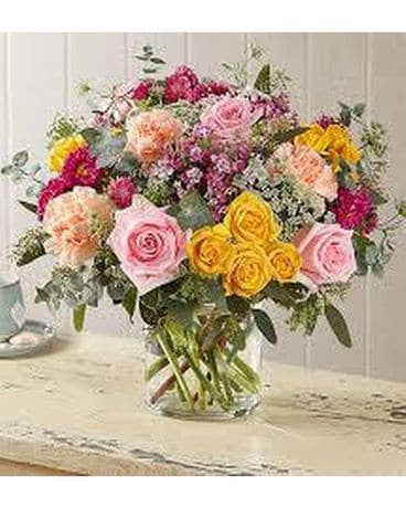 Country Garden Flower Arrangement
