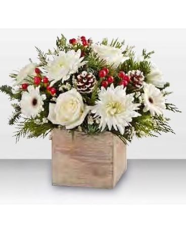 Winter Frost Bouquet Flower Arrangement