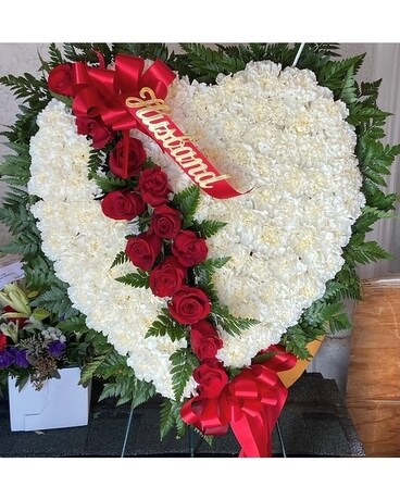 Custom Sympathy Flower Arrangement
